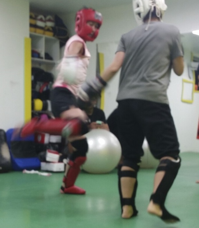 キックボクシングのお写真