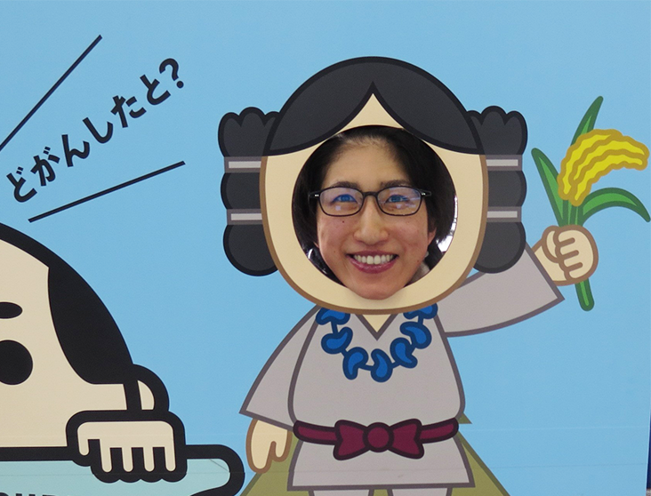 大場さんの写真