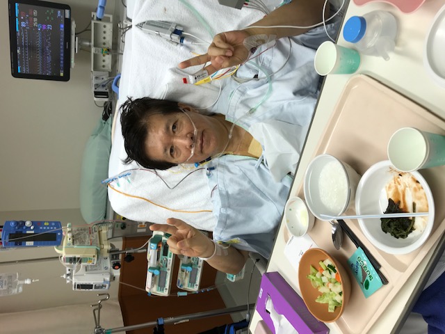 入院中のお写真