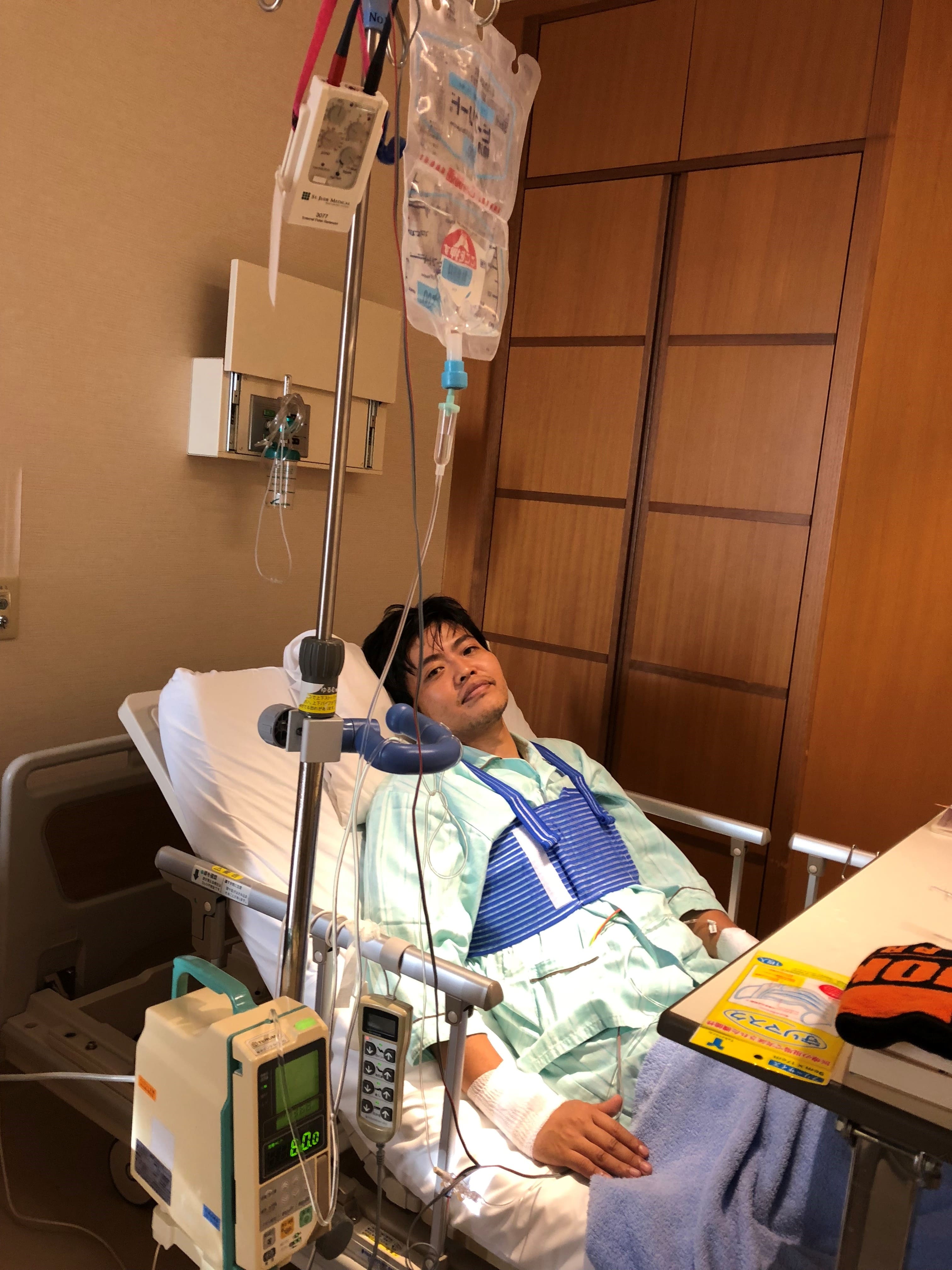 手術から一週間後の様子