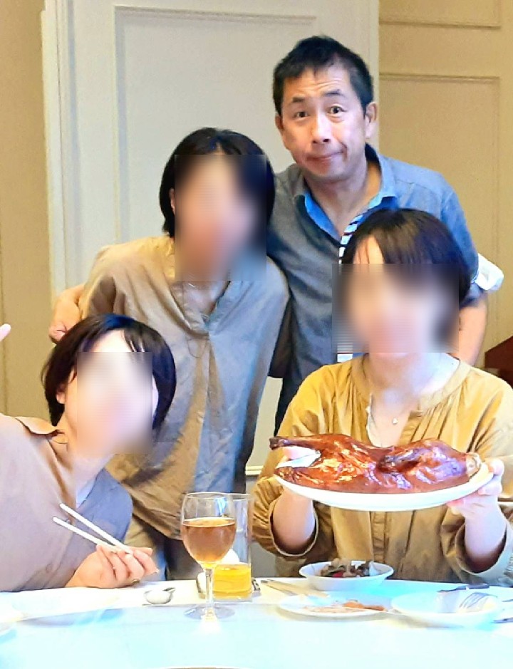 退院後初めての家族集合のお写真