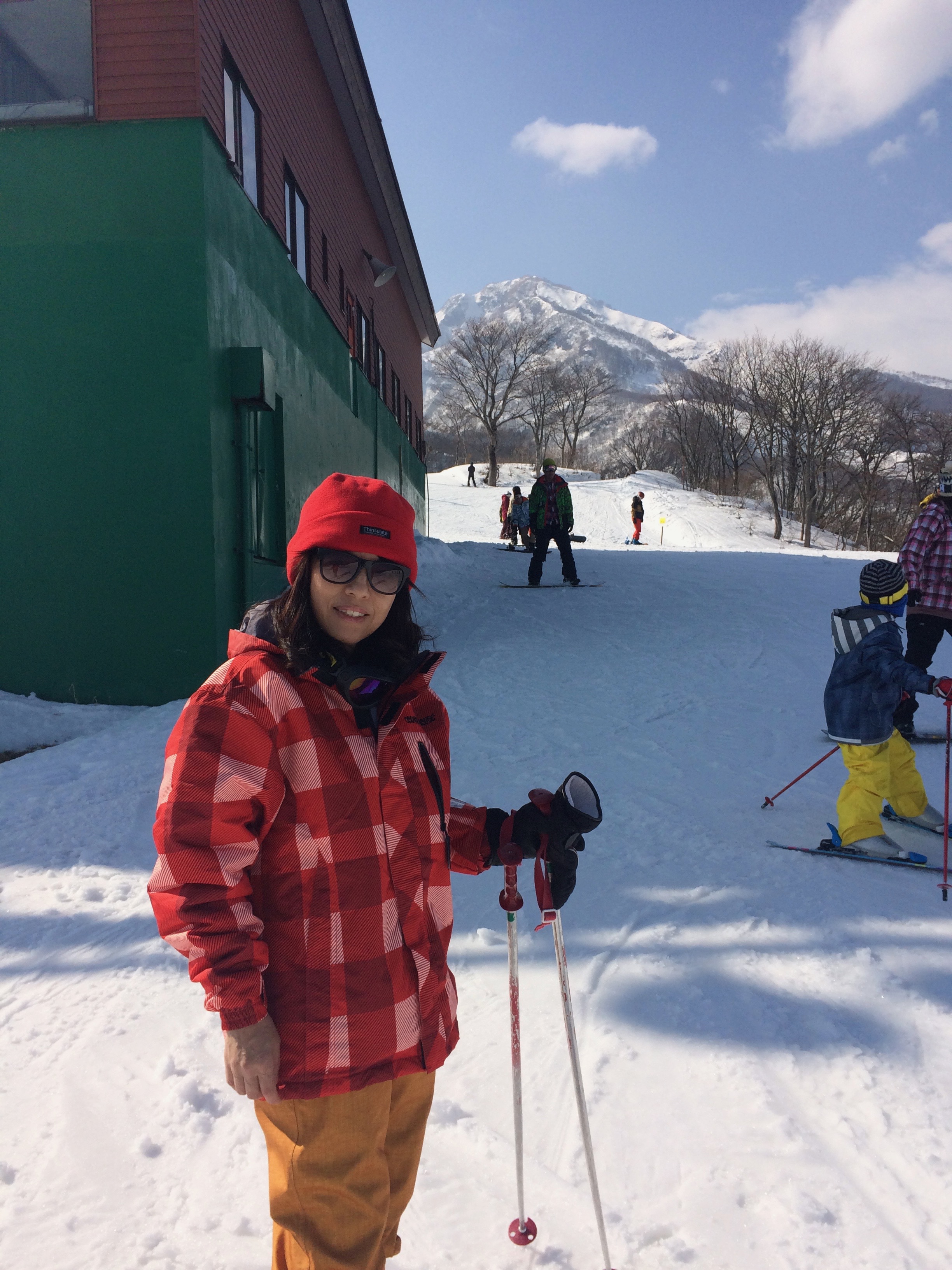 スキー（蔵王、妙高など方々へスキーへ）